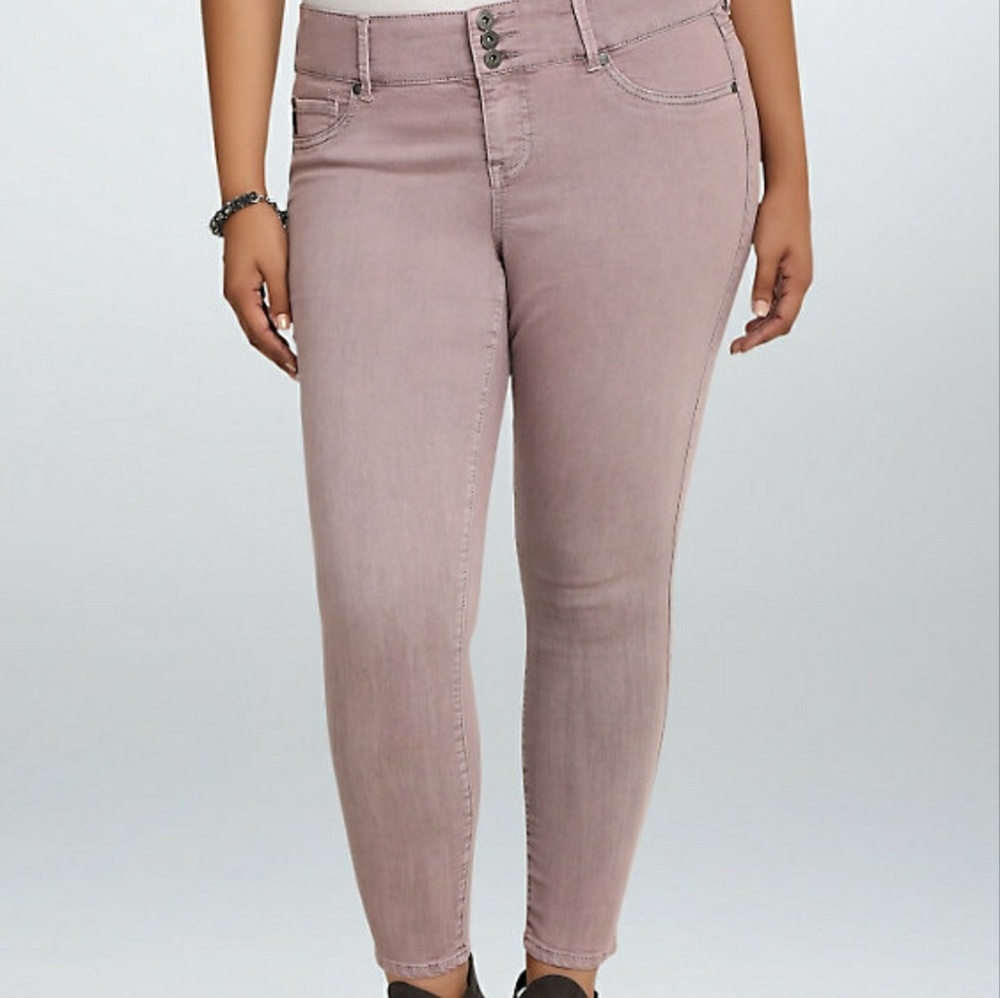 Torrid Dusty Pink Jegging NWT